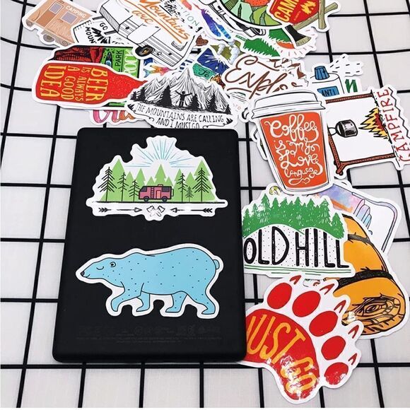 50pc Vinyl Sticker Set  - Picture 5 of 5